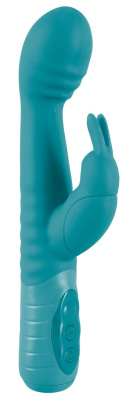 Вибратор Кролик синий, 22 см You2Toys (5814020000)