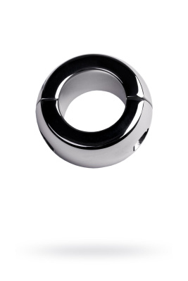 Утяжелитель на мошонку TOYFA Metal, серебряный, d 4 см, 420 г (0T-00009578)