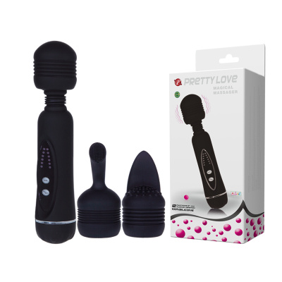 Вибромассажёр MAGICAL MASSAGER L 200 мм D 45 мм, 12 режимов вибрации (BW-055002A)