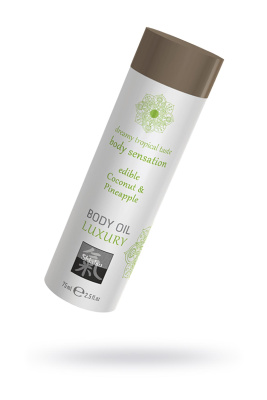 Съедобное масло для тела Кокос и Ананас, 75мл. (0T-00015085)