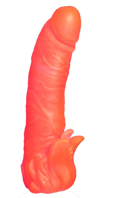 Насадка для страпона в ламинате HARNESS, L 185 мм D 39 мм (190200)