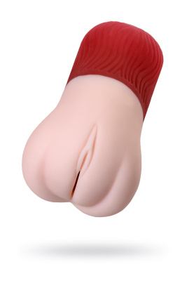 Мастурбатор реалистичный MAGIC EYES Gokusai Uterusс выпадающей маткой, TPE, телесный, 15 см (0T-0001