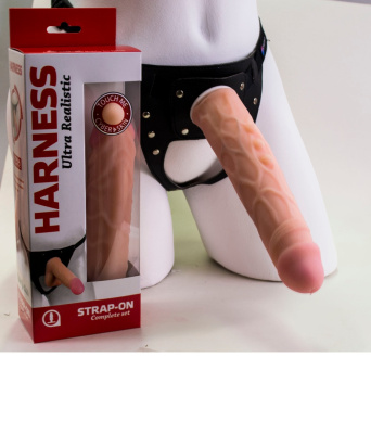 Фаллоимитатор на трусиках HARNESS, L 216 мм D 45 мм (730903)