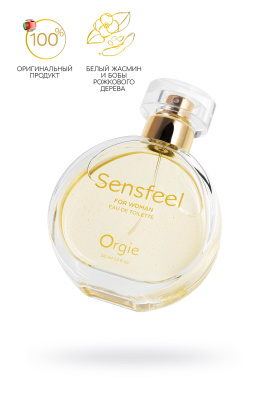 Туалетная вода с феромонами Orgie SENSFEEL, для женщин, 50 мл (УТ-00003811)