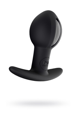 Анальный стимулятор Fun Factory B BALLS, силикон, черный, 7 см (0T-00007459)